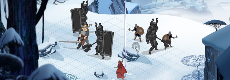 Illustration for article titled The Banner Saga is a tactical RPG with the feel of ’50s Disney animation